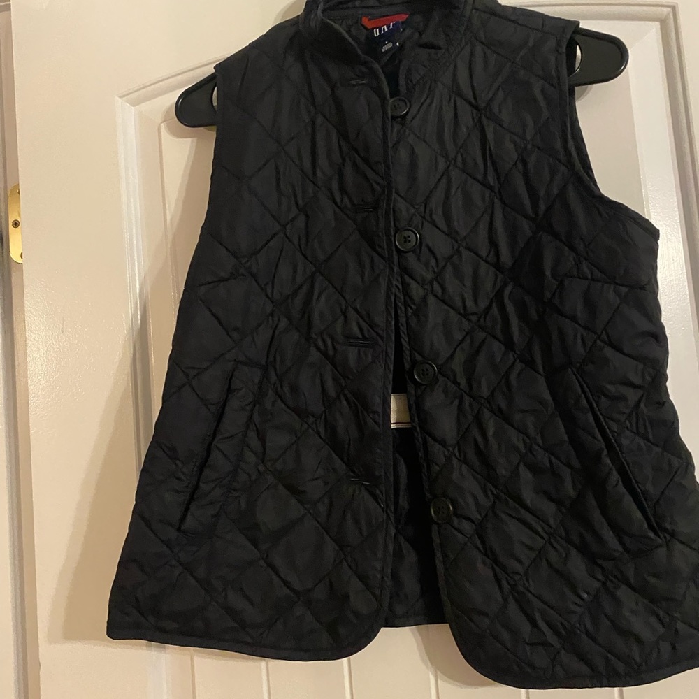 Navy blue vest